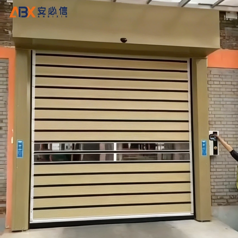 双河PVC高速卷帘门